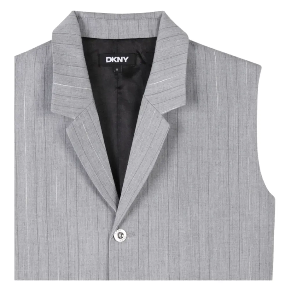 e Kinderjacke mit Silberstreifen>DKNY Sale