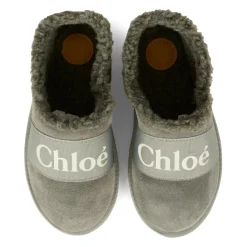 e Wildleder Mules mit Kunstfell><noscript><img width=