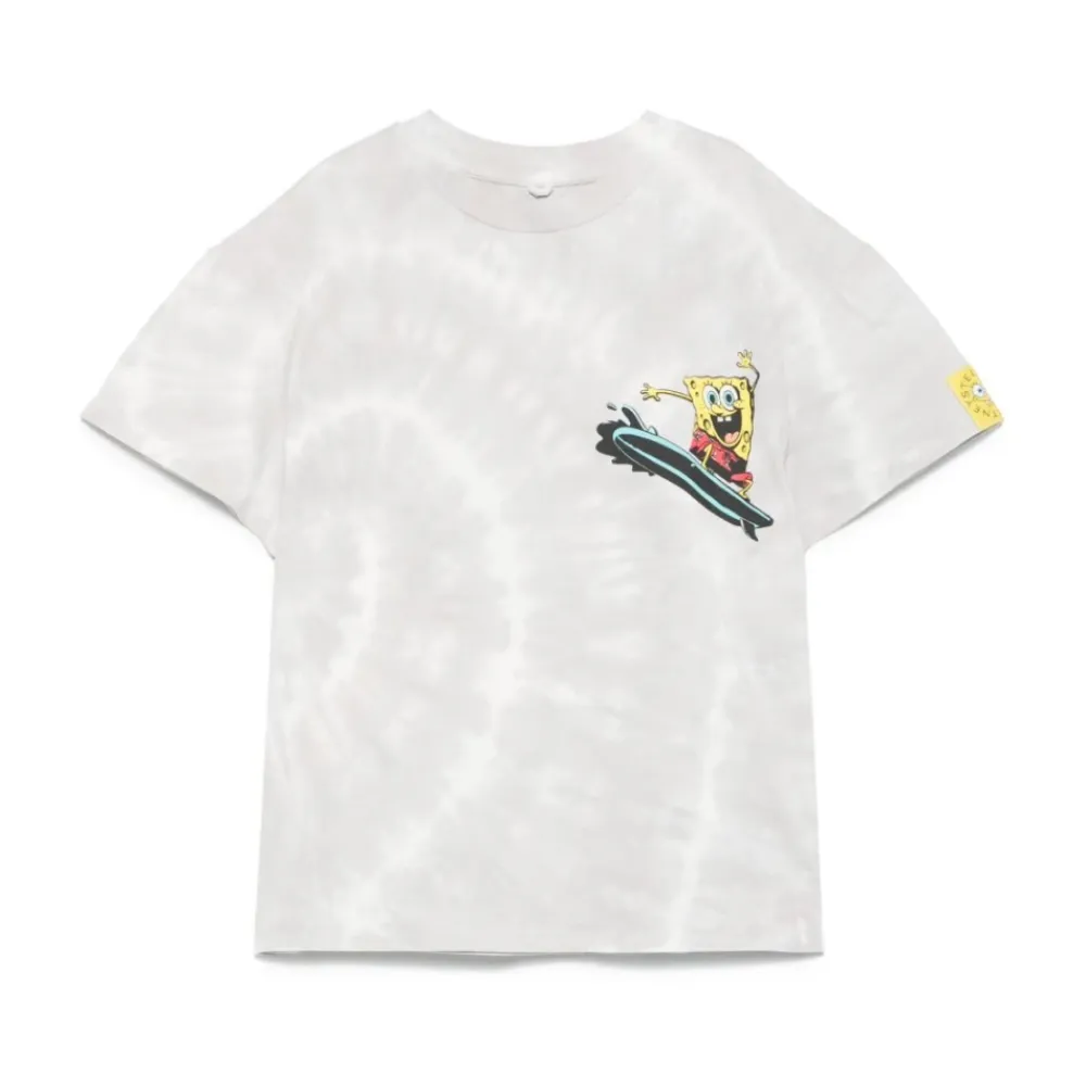 es Spongebob-Print Baumwoll-T-Shirt>Stella McCartney Outlet