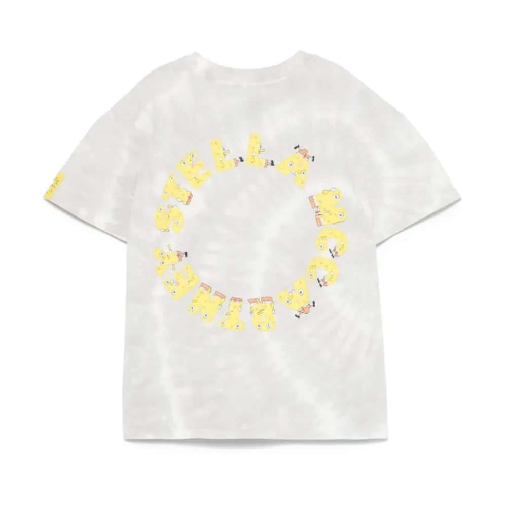 es Spongebob-Print Baumwoll-T-Shirt>Stella McCartney Outlet