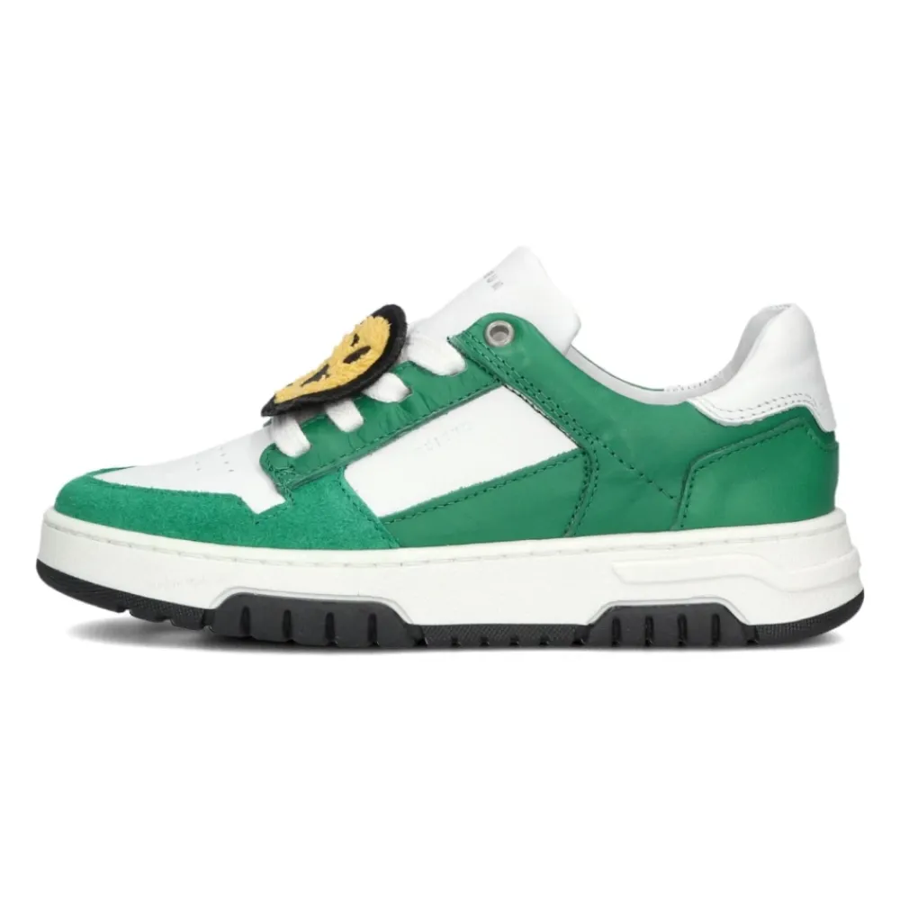 Green Court Jr Sneakers mit Smiley>Nubikk