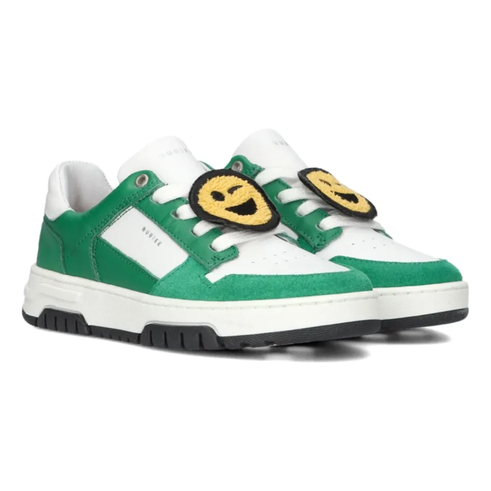 Green Court Jr Sneakers mit Smiley>Nubikk
