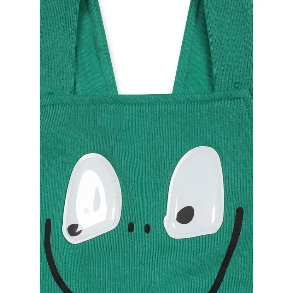 e Baumwoll-Latzhose mit Frosch-Detail>Stella McCartney Discount