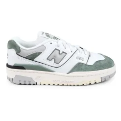 e Leder-Sneakers mit Logo-Detail>New Balance Hot