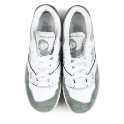 e Leder-Sneakers mit Logo-Detail>New Balance Hot