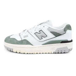 e Leder-Sneakers mit Logo-Detail><noscript><img width=