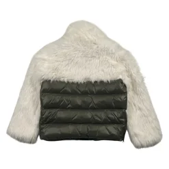 er Pelzmantel mit Stehkragen>Blauer Clearance