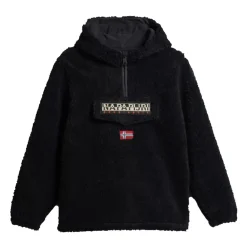 Half-Zip Fleece Hoodie>Napapijri Sale