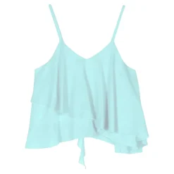 Helle Cropped Tunika mit Lagen-Design>Dondup Sale