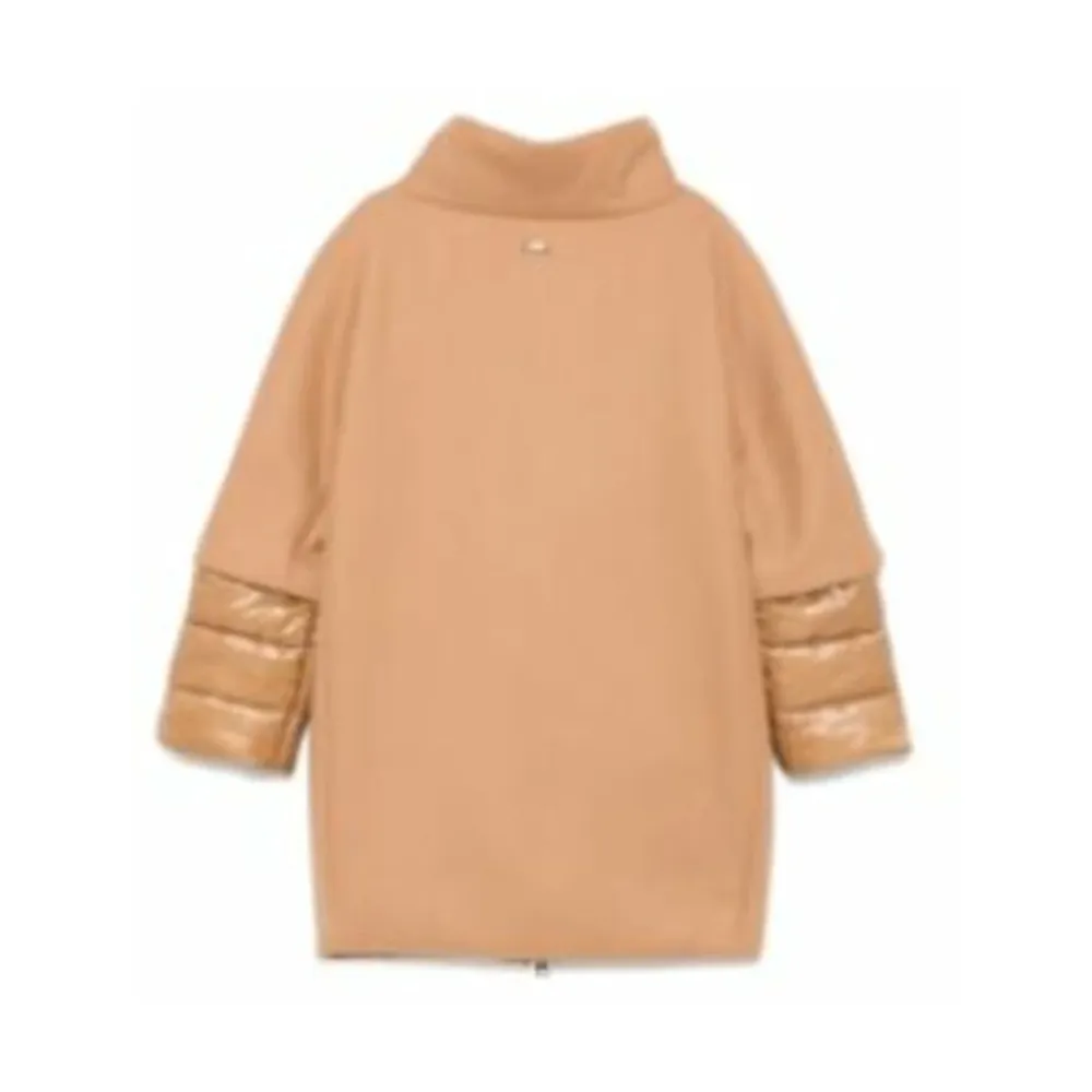 Cappotto Girl Cammello Jacke>Herno Outlet