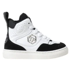 High-Top Leder-Sneakers>Philipp Plein Clearance