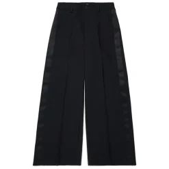 High-Waist-Hose mit seitlichen Satin-Streifen>Maison Margiela Online