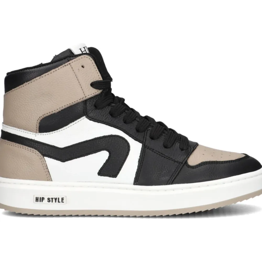 Hohe Top Jungen Sneakers Taupe>Hip Sale