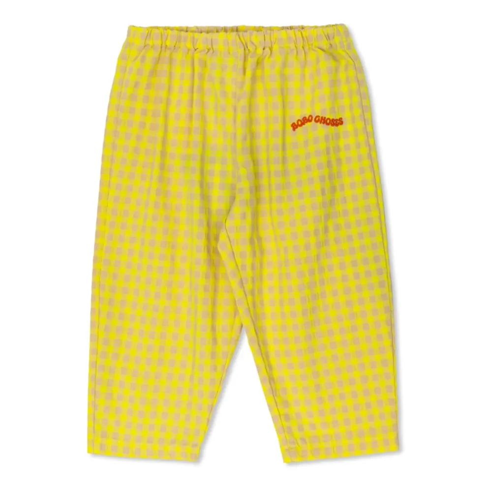 Hose mit Karomuster>Bobo Choses Outlet