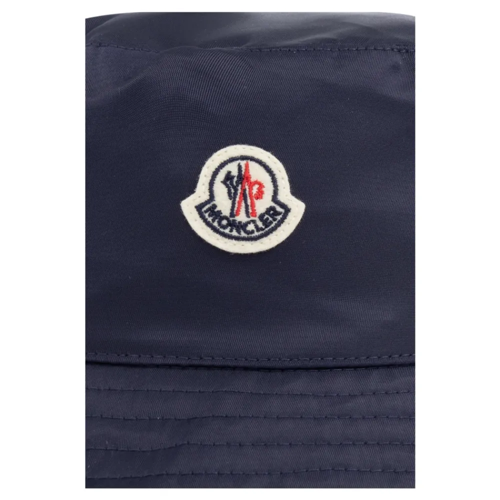 Hut mit Logo-Patch>Moncler Outlet