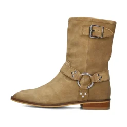 INNA Cowgirl Stiefel Beige Wildleder>Wysh Hot