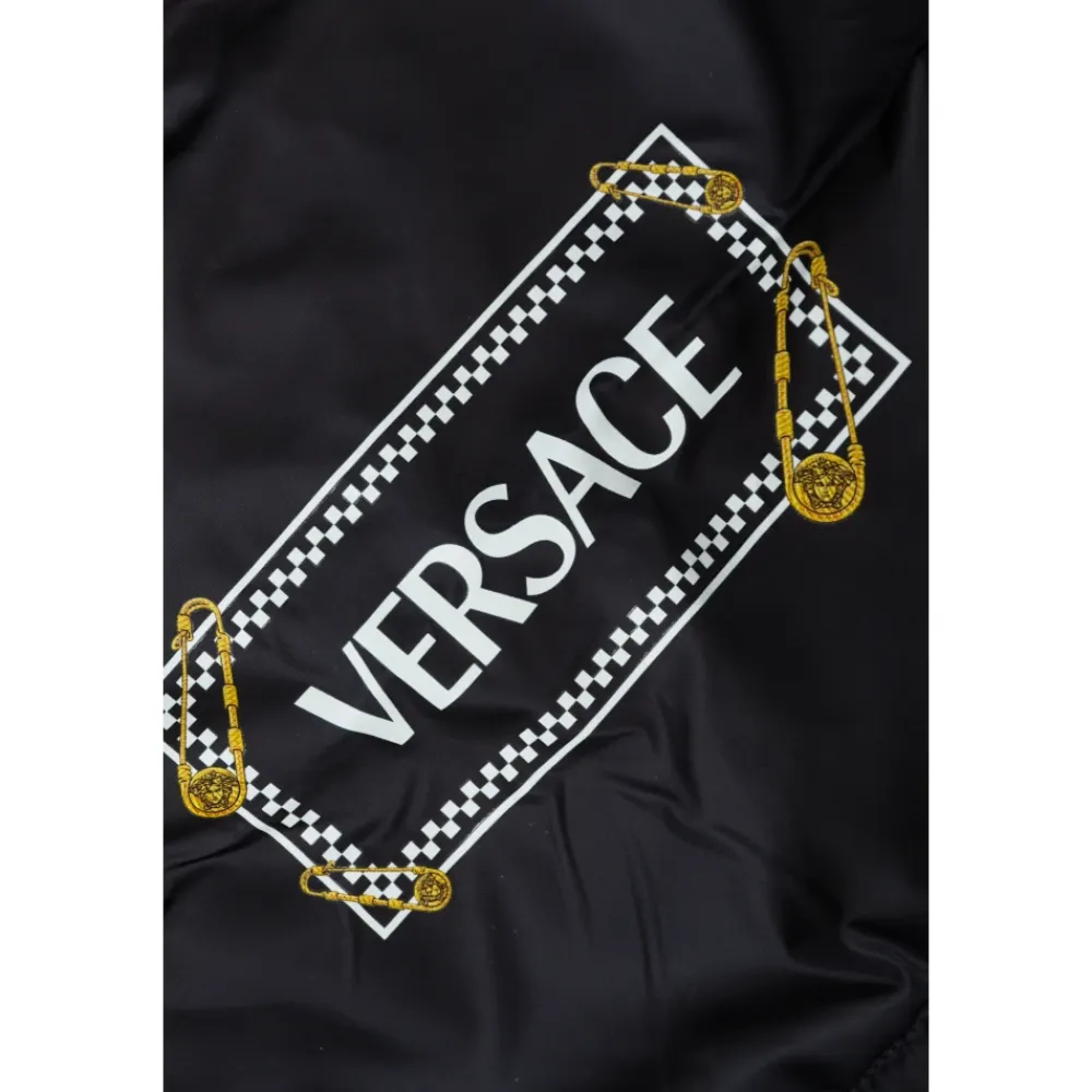 Isolierte Jacke mit Kapuze>Versace Hot