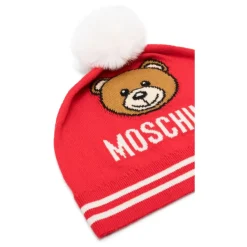 Jacquard Strickmütze>Moschino Clearance