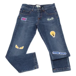 Jeans Pantalone Denim Stretch Trouser>Fendi Hot