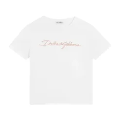 Jersey T-Shirt mit Logo>Dolce & Gabbana Online