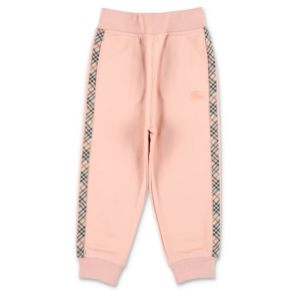 Jogginghose mit seitlichem Karomuster>Burberry Best