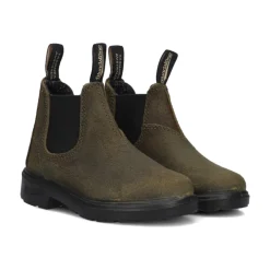 Jungen Oliv Chelsea Stiefel Modell 2496>Blundstone Outlet