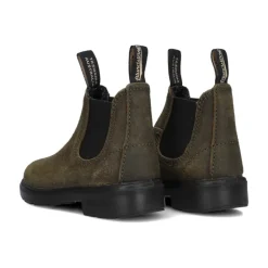 Jungen Oliv Chelsea Stiefel Modell 2496><noscript><img width=
