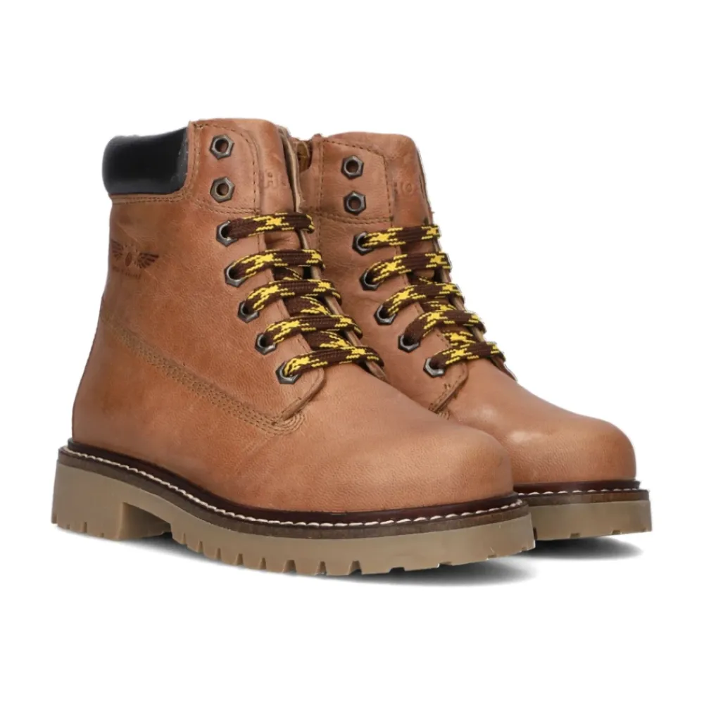 Jungen Trendige Lederstiefel>Shoesme Hot