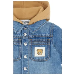 Kapuzen-Denimjacke>Moschino Hot