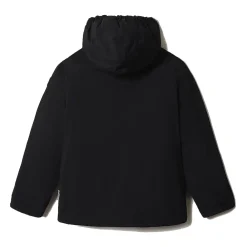 Kapuzenjacke mit durchgehendem Reißverschluss und Logo-Patch>Napapijri Discount