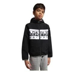 Kapuzenpullover mit Reißverschluss und Logo>Napapijri Sale