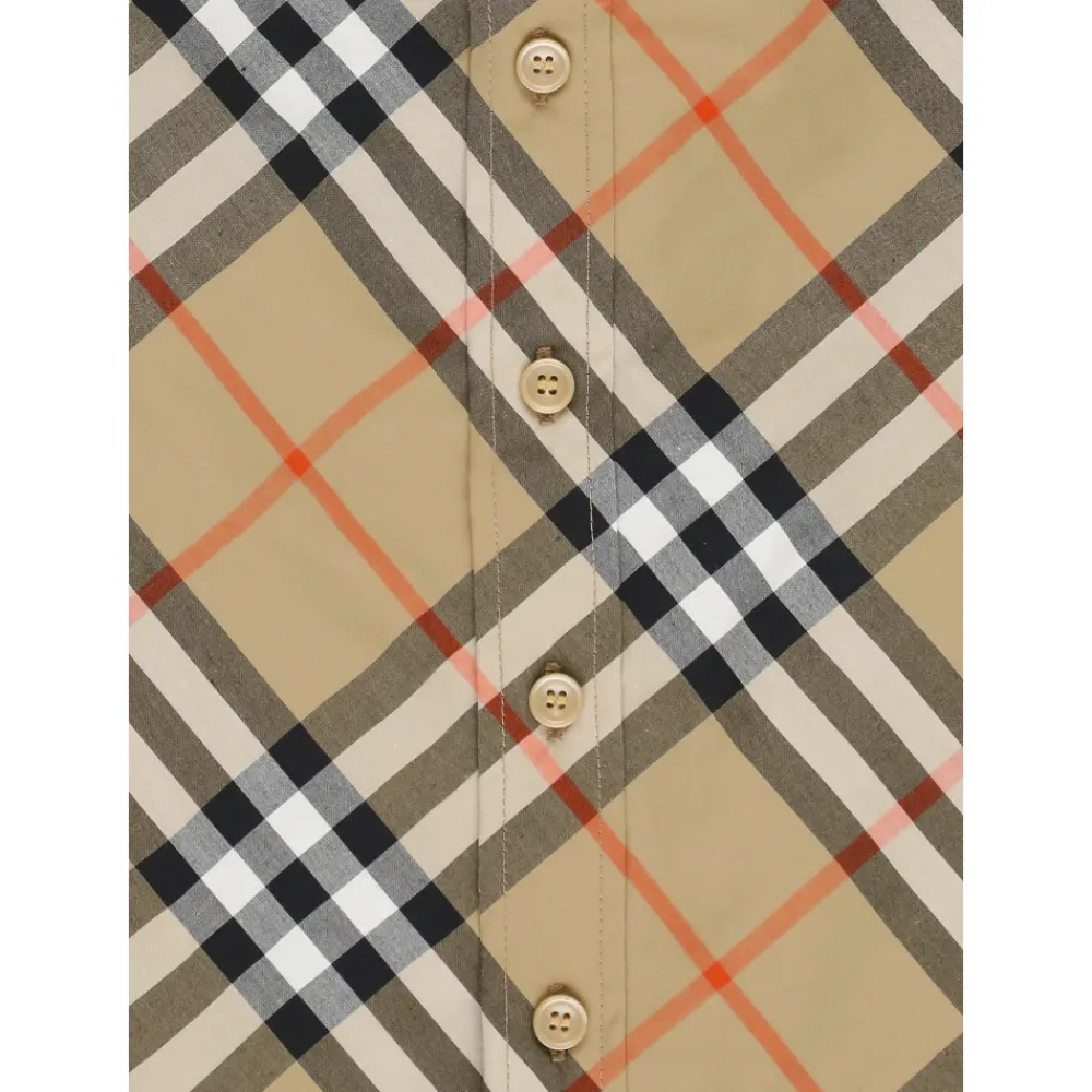 Kariertes Baumwollhemd für Jungen>Burberry Best