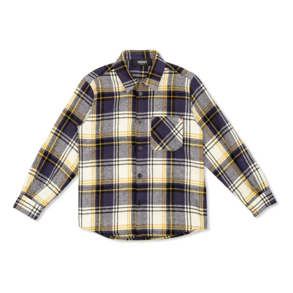 Kariertes Hemd>Versace Discount