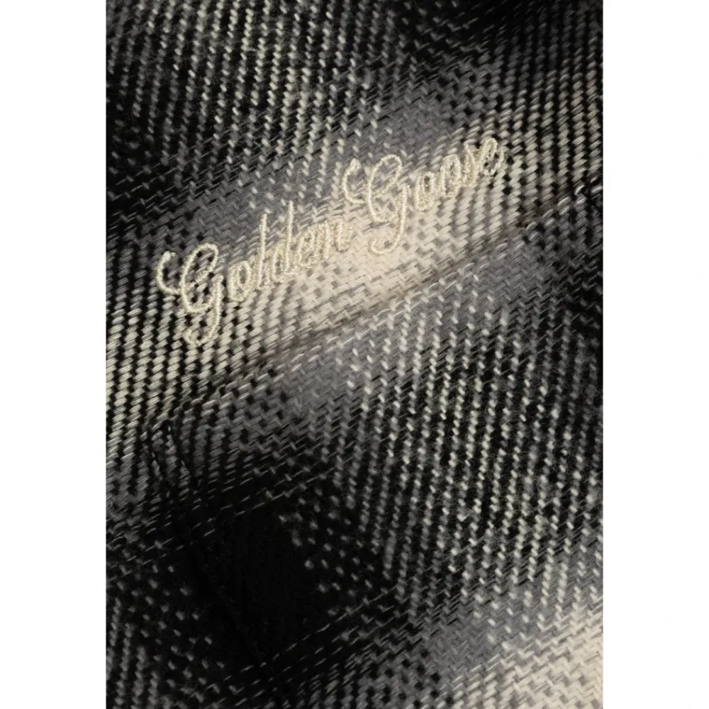Kariertes Hemd mit Logo>Golden Goose Clearance