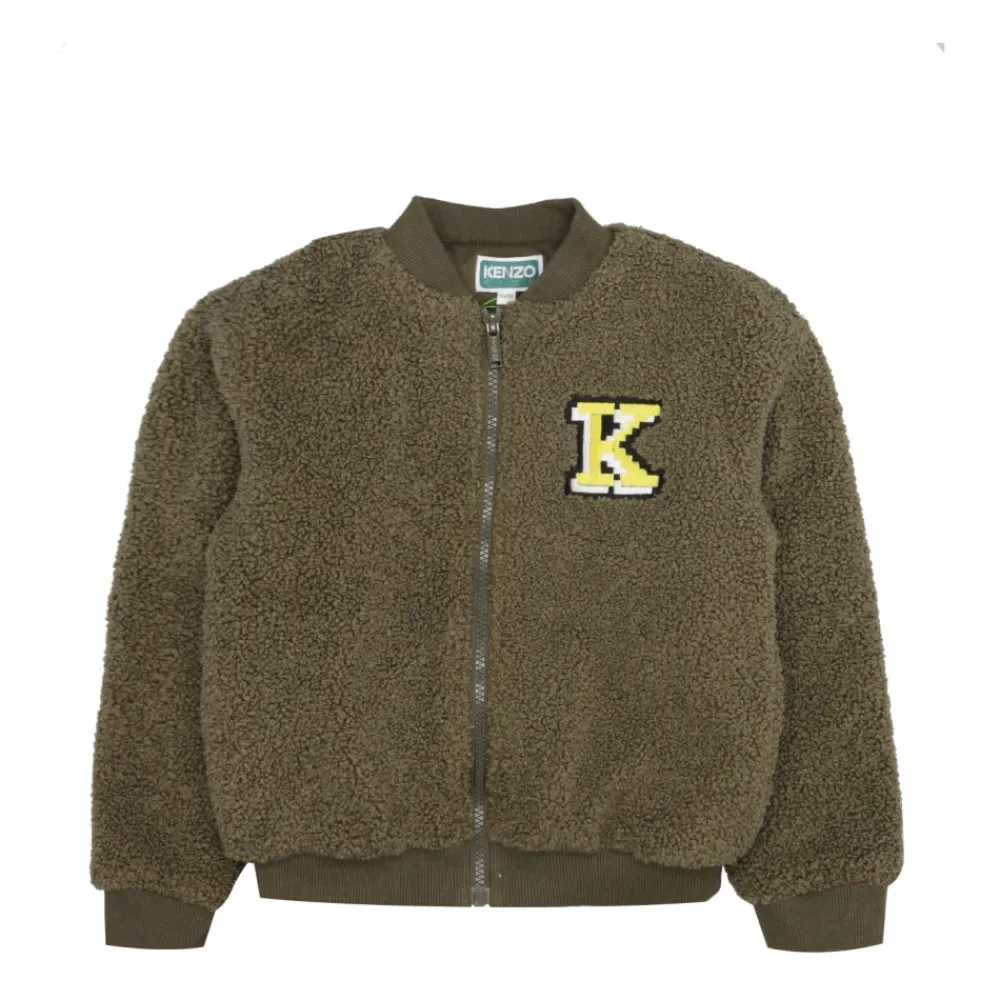 Khaki Baumwoll-Sweatshirt>Kenzo New