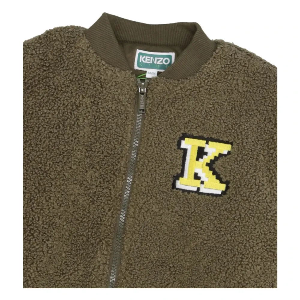 Khaki Baumwoll-Sweatshirt>Kenzo New