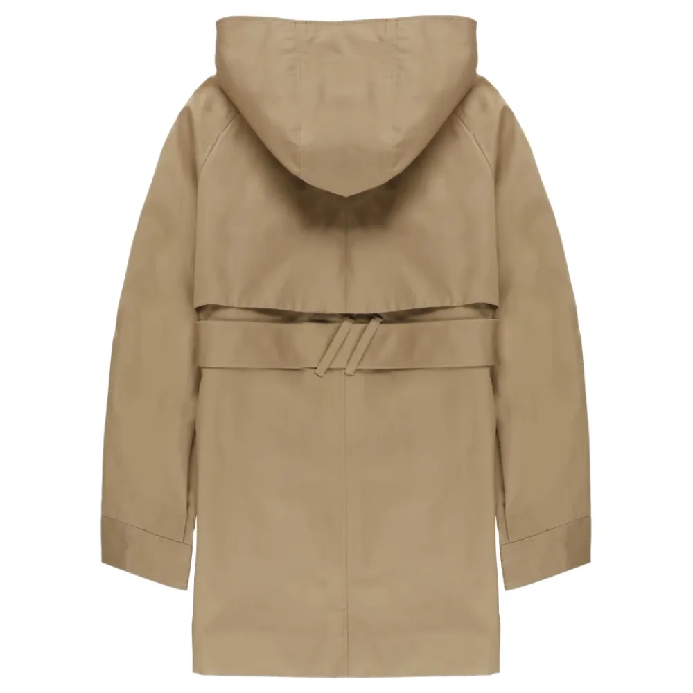 Kinder r Baumwollmantel mit Kapuze>Burberry Best