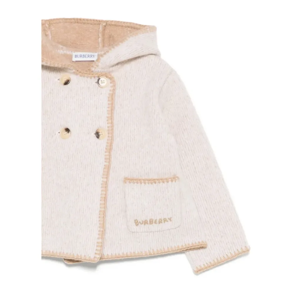 Kinder r Wollkapuzenpullover>Burberry Online