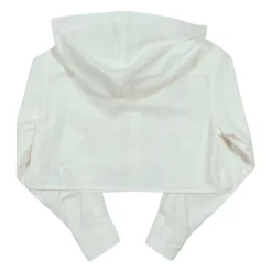 Kinder Butterfarbenes Gekürztes Hemd mit Kapuze>Elisabetta Franchi Sale