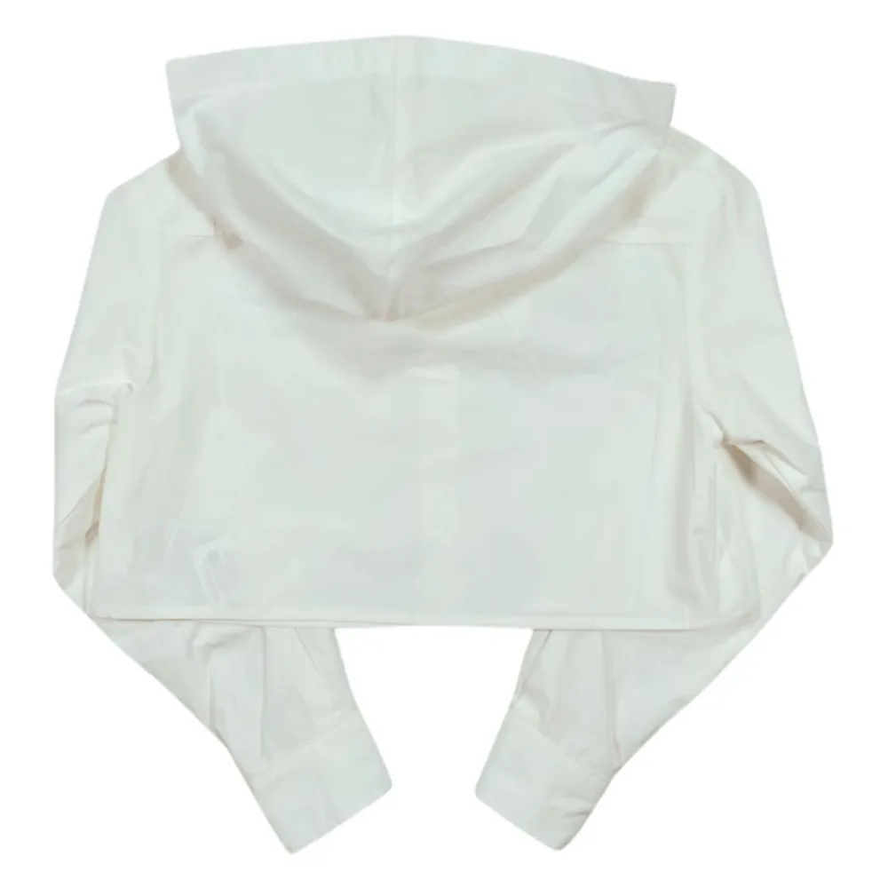 Kinder Butterfarbenes Gekürztes Hemd mit Kapuze>Elisabetta Franchi Sale