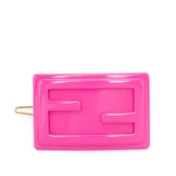 Kinder Fuchsia Accessoires Rechteck Clip>Fendi Sale