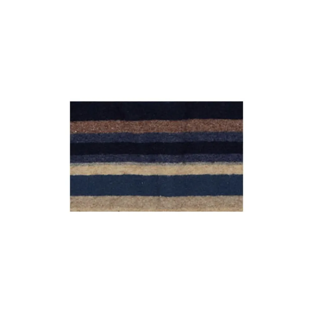 Kinder fußloser blauer Fleece-Strampler mit en Streifen>GALLO Best