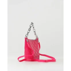 Kinder Gepolsterte Ketten Tasche in Fuchsia>Monnalisa Sale