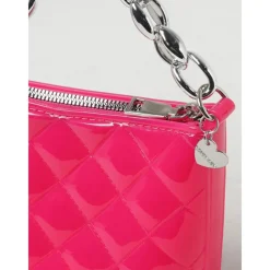 Kinder Gepolsterte Ketten Tasche in Fuchsia><noscript><img width=