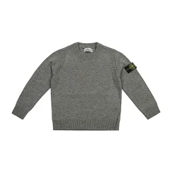 Kinder er Pullover mit Compass-Applikation>Stone Island New