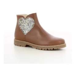 Kinder Schuhe in Cognac Farbe>Beberlis New