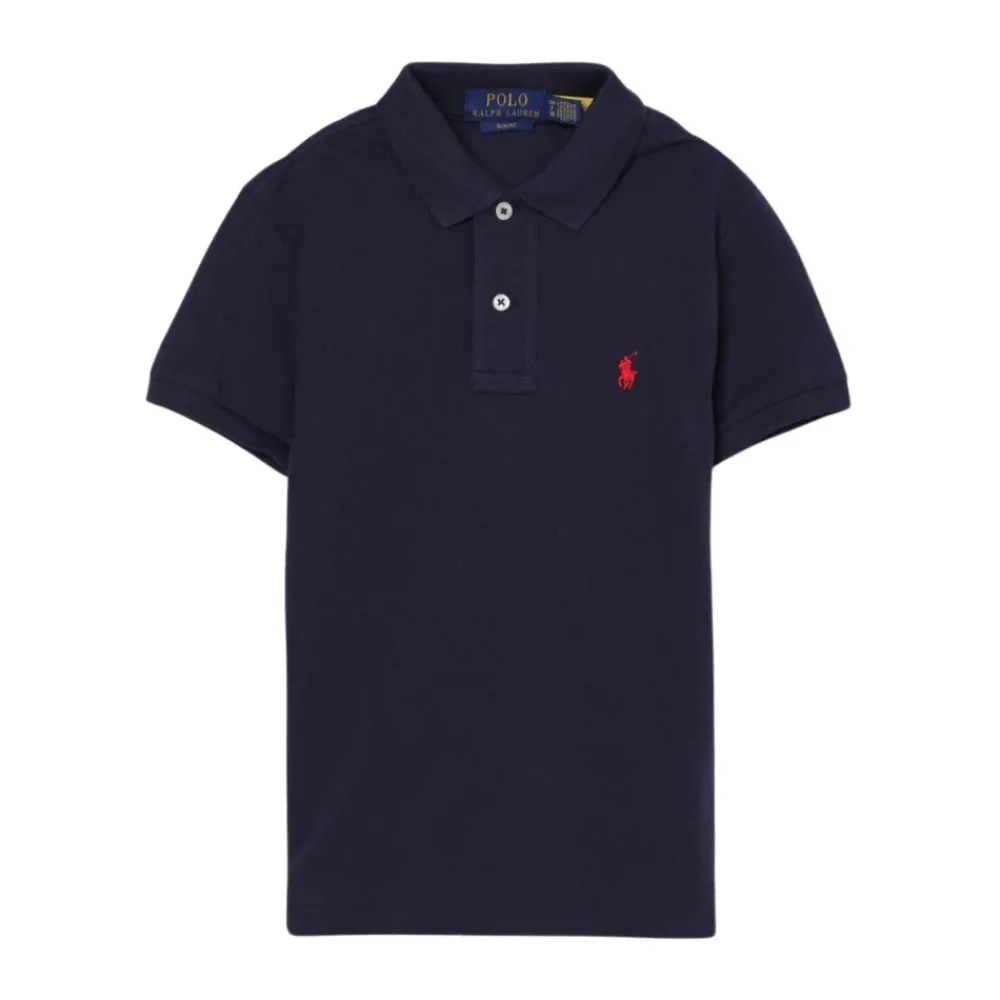 Klassisches Weißes Poloshirt für Jungen>Polo Ralph Lauren Outlet