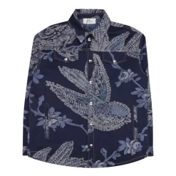 Kragen Langarm-Mantel>Etro Clearance