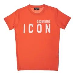 Kurzarm Rundhals T-Shirt>Dsquared2 Hot
