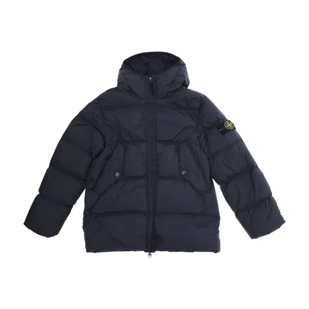 Kurze Parka Mäntel für Kinder>Stone Island New